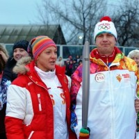 Эстафета Олимпийского огня в Саратовской области